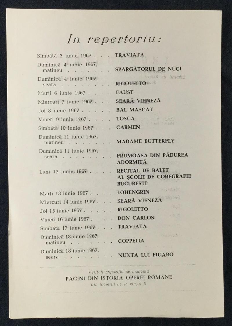 Contele de Luna în Trubadurul, 2 iun. 1967 (imaginea 2 din 2)