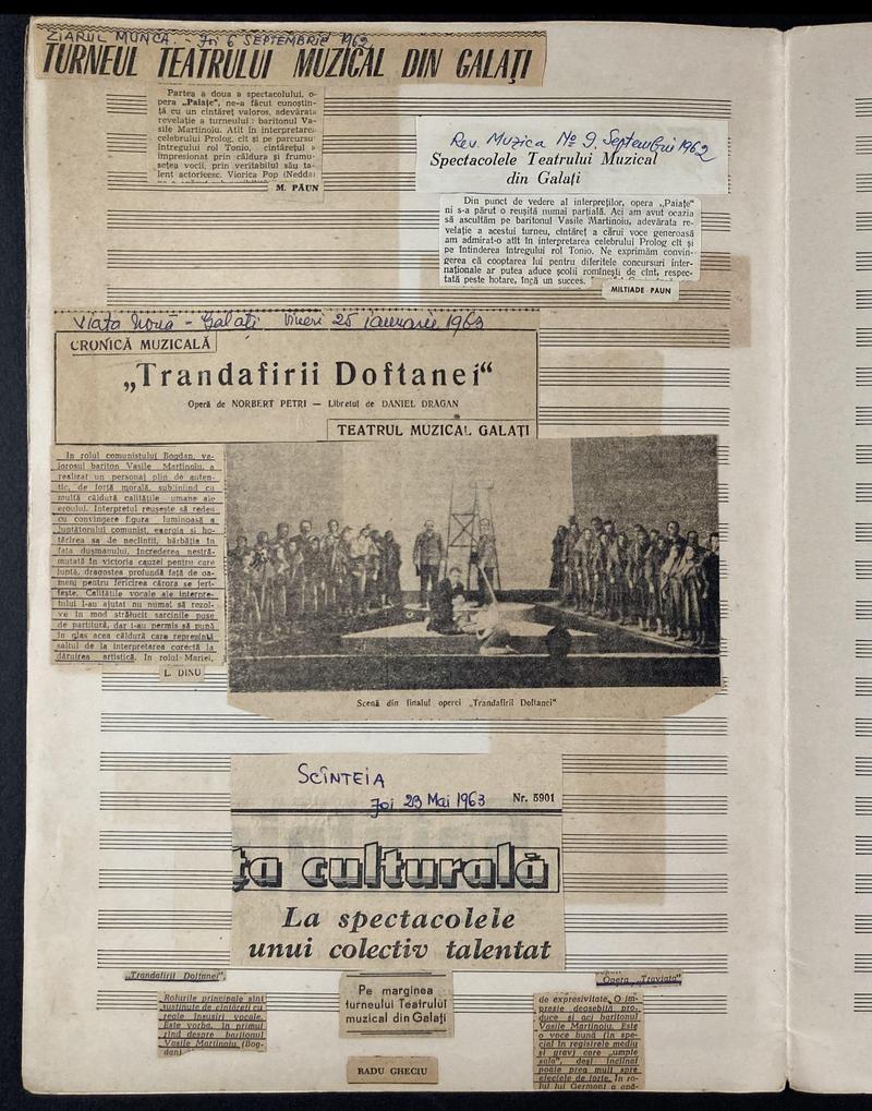 Bogdan în Trandafirii Doftanei, 23 ian. 1963