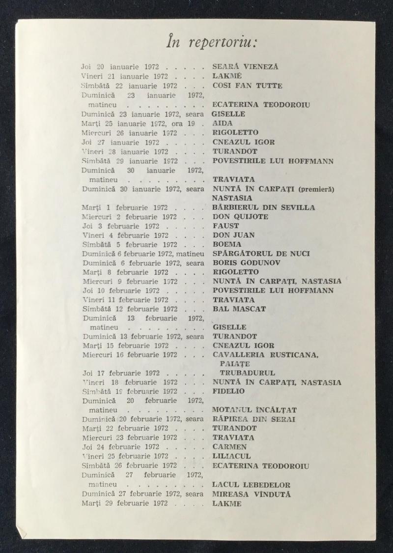 Contele de Luna în Trubadurul, 19 ian. 1972 (imaginea 2 din 2)