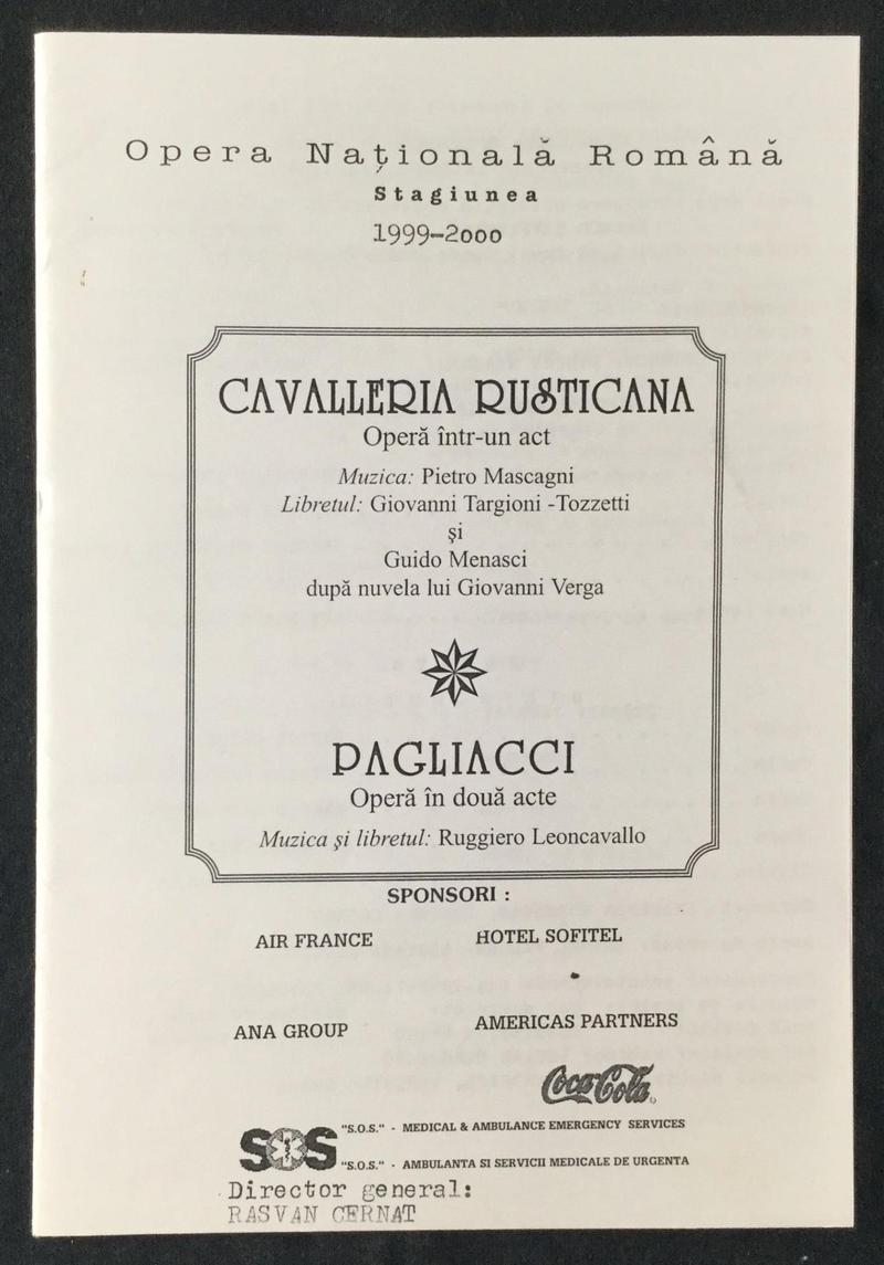 Tonio în Paiațe, 12 feb. 2000 (imaginea 2 din 3)