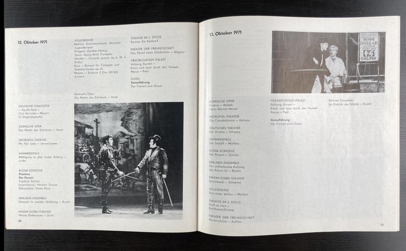 Don Carlo în Forța destinului, 12 oct. 1971 (imaginea 2 din 2)
