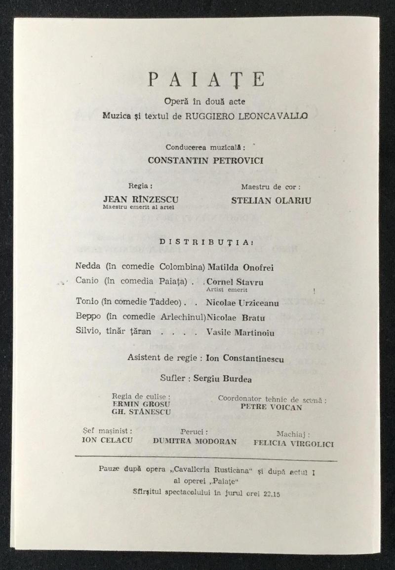 Tonio în Paiațe, 7 feb. 1979 (imaginea 2 din 3)