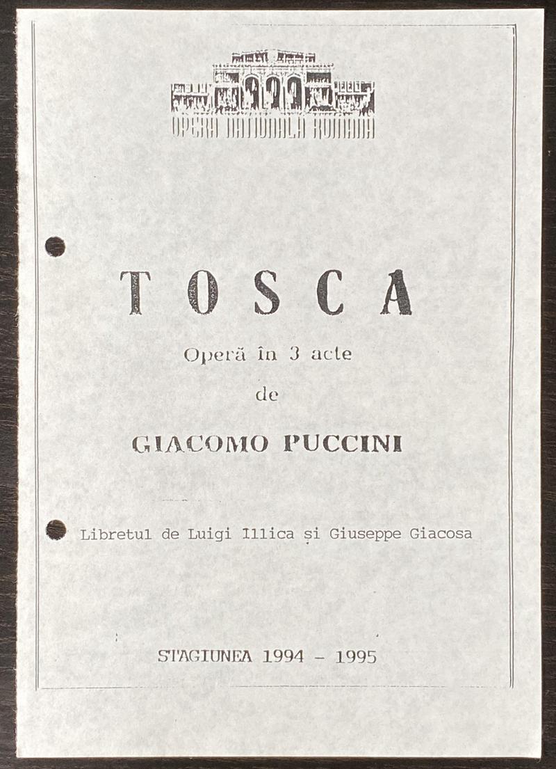 Scarpia în Tosca, 2 mar. 1995 (imaginea 2 din 2)