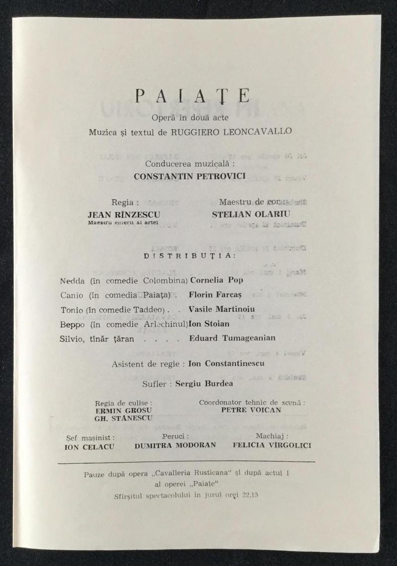 Tonio în Paiațe, 25 mar. 1979 (imaginea 2 din 2)