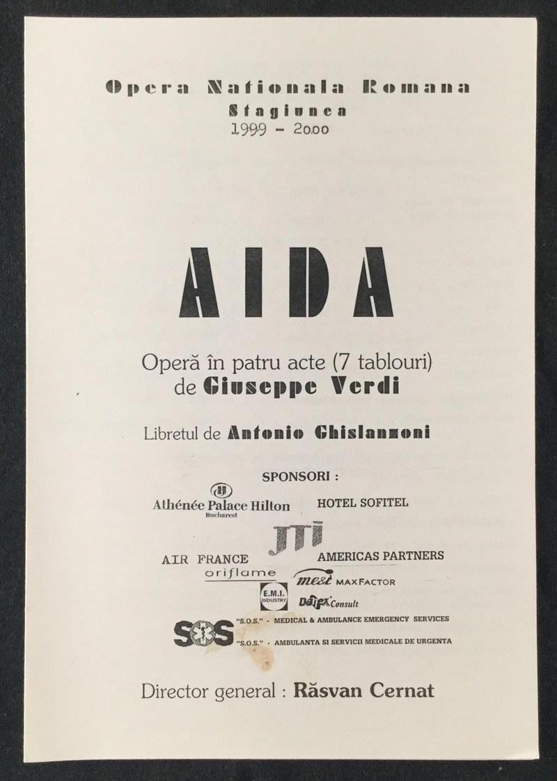Amonastro în Aida, 2 apr. 2000 (imaginea 2 din 3)