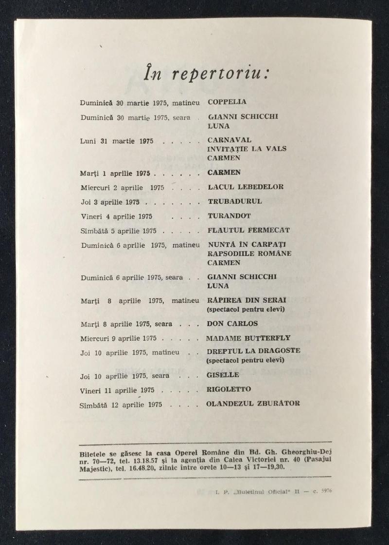 Giorgio Germont în Traviata, 29 mar. 1975 (imaginea 2 din 2)