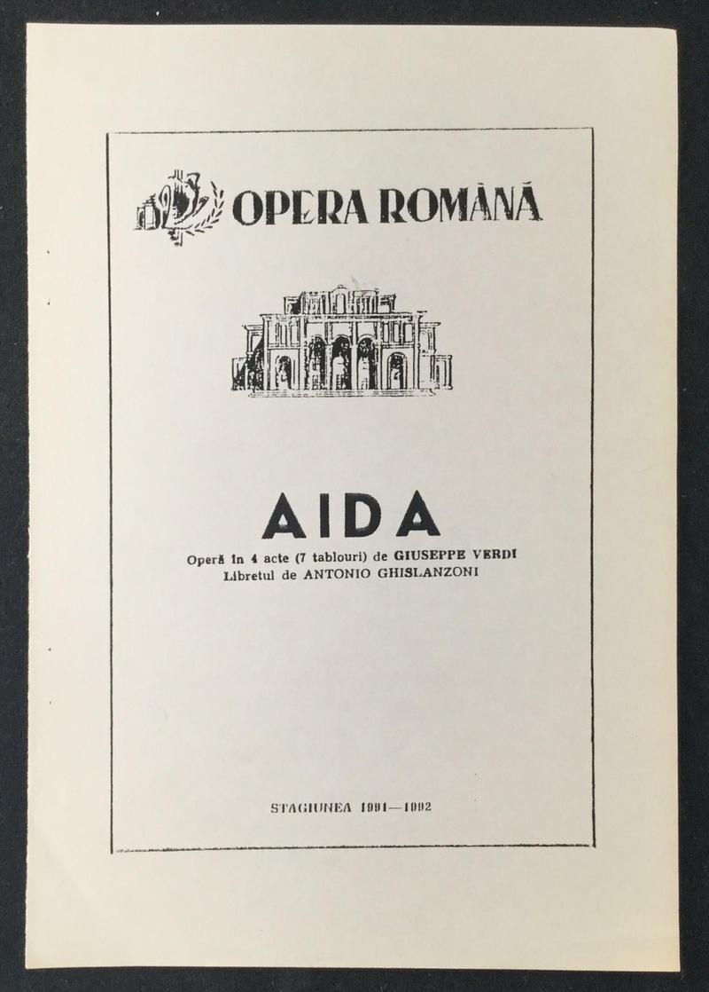 Amonastro în Aida, 14 apr. 1992 (imaginea 2 din 2)