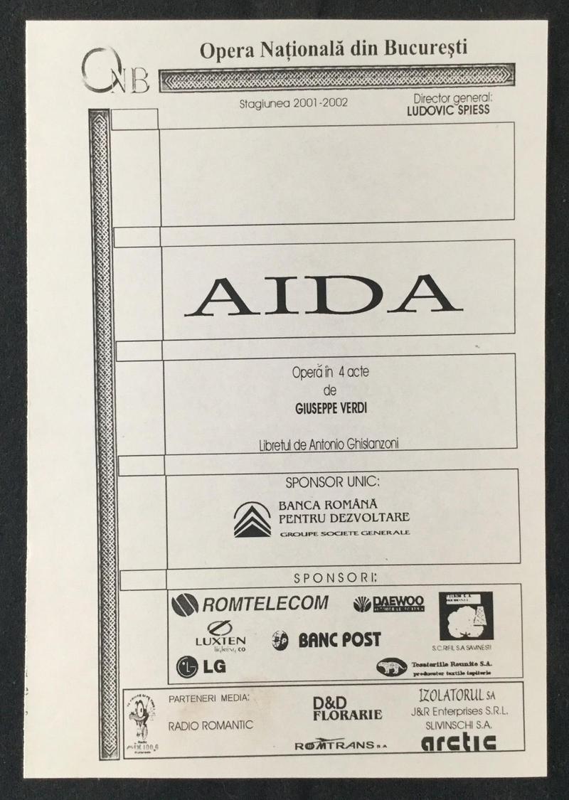 Amonastro în Aida, 13 apr. 2002 (imaginea 2 din 2)