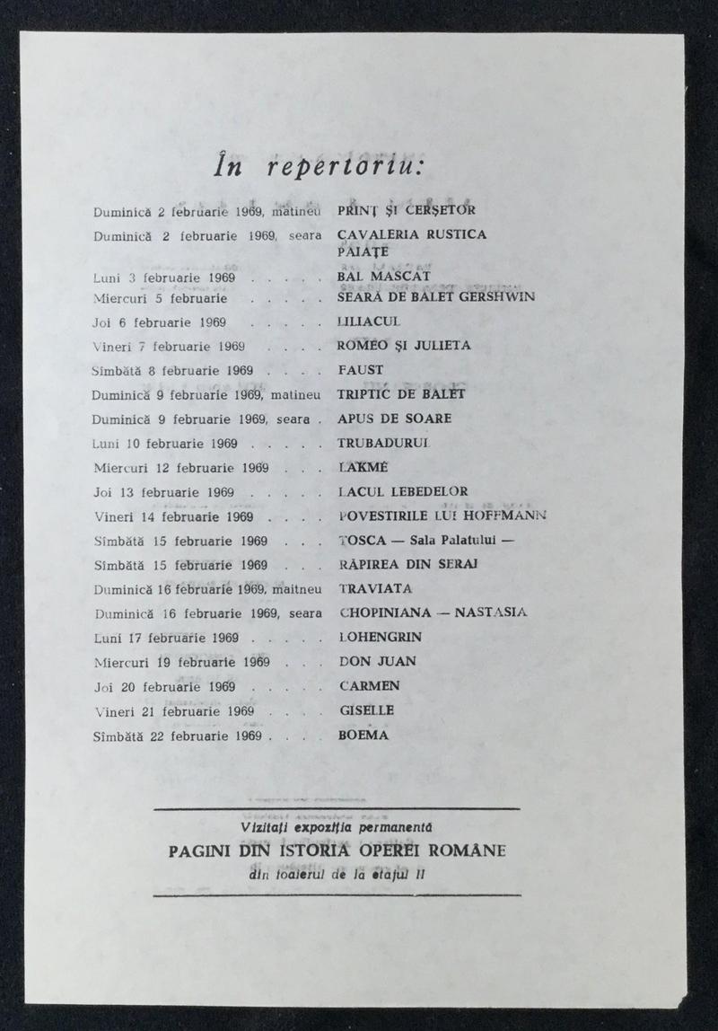 Rodrigo în Don Carlo, 1 feb. 1969 (imaginea 2 din 2)