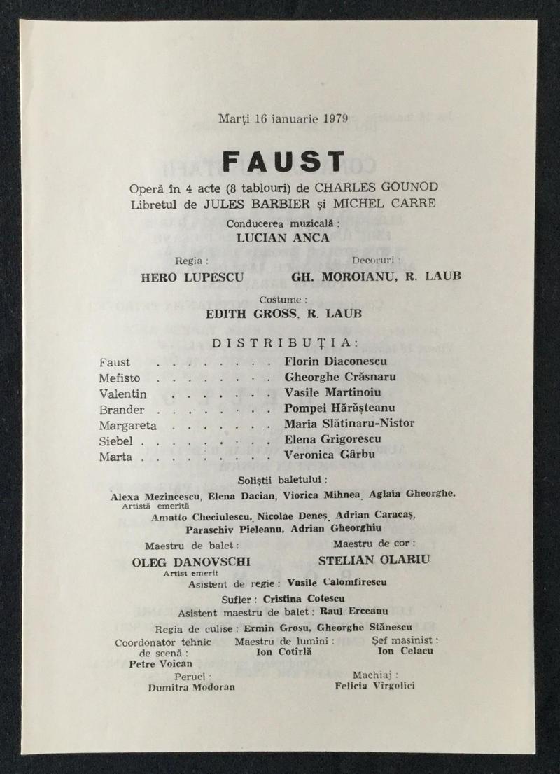 Valentin în Faust, 16 ian. 1979 (imaginea 1 din 2)
