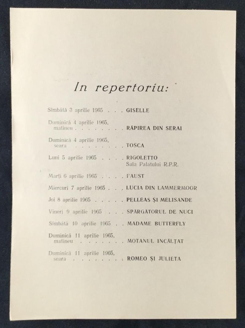 Contele de Luna în Trubadurul, 2 apr. 1965 (imaginea 2 din 2)