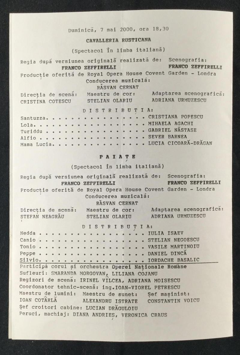 Tonio în Paiațe, 7 mai 2000 (imaginea 1 din 3)