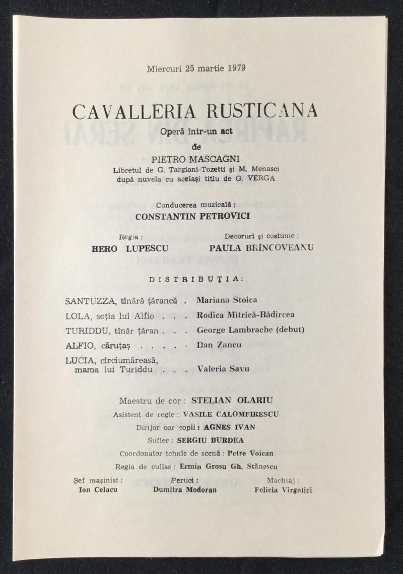 Tonio în Paiațe, 25 mar. 1979 (imaginea 1 din 2)