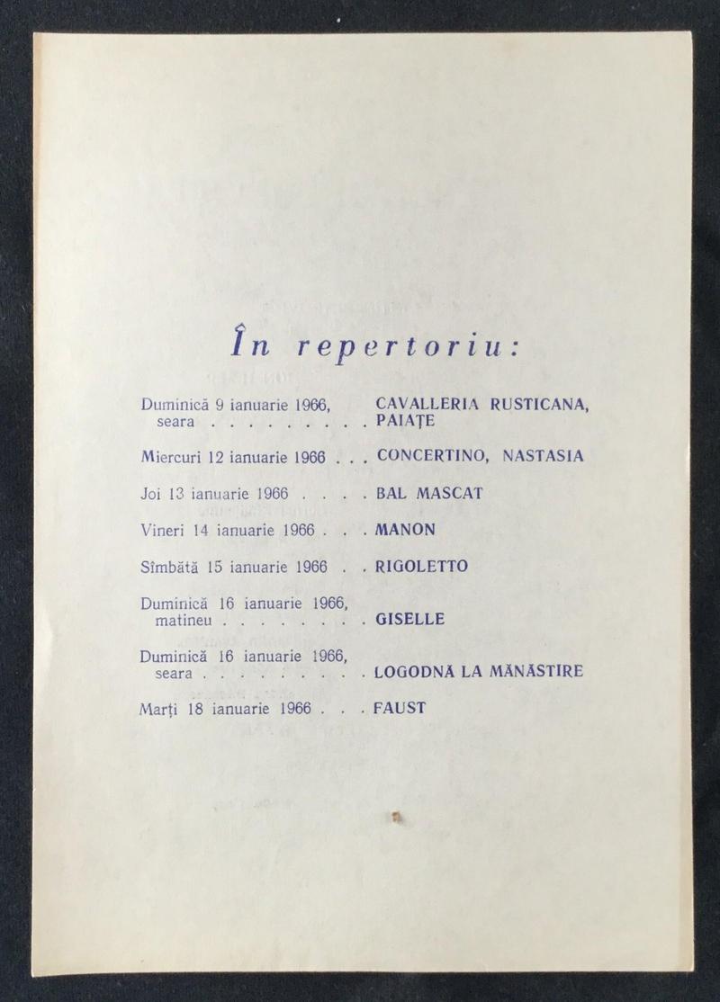 Figaro în Bărbierul din Sevilla, 9 ian. 1966 (imaginea 2 din 2)