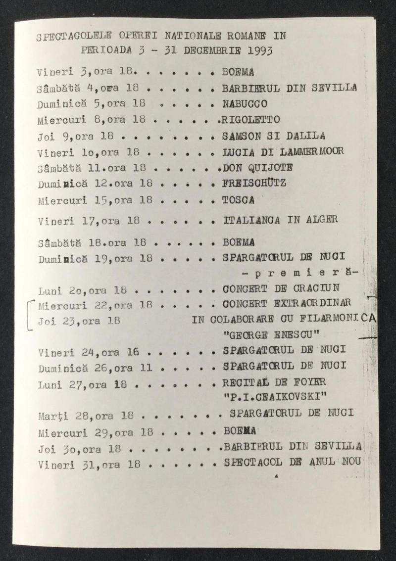 Nabucco în Nabucco, 5 dec. 1993 (imaginea 3 din 3)