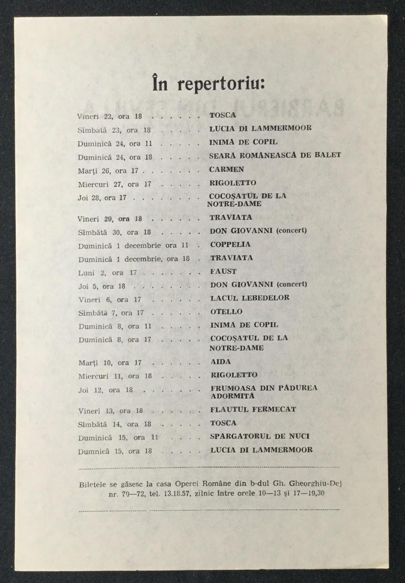 Figaro în Bărbierul din Sevilla, 21 nov. 1985 (imaginea 2 din 2)