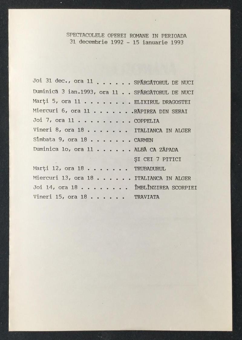 Contele de Luna în Trubadurul, 30 dec. 1992 (imaginea 3 din 3)