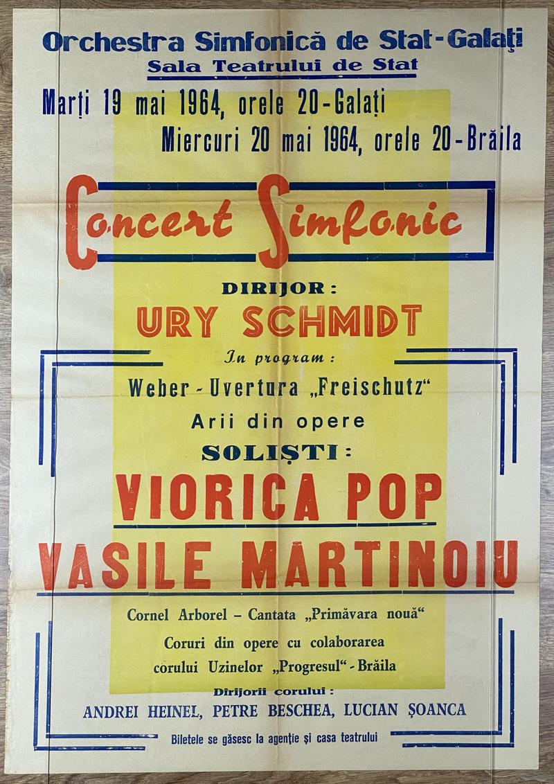 Concert simfonic, 20 mai 1964