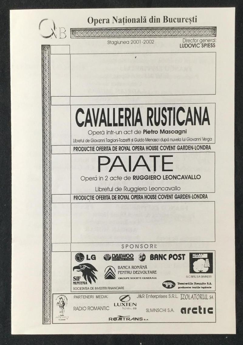 Tonio în Paiațe, 16 feb. 2002 (imaginea 2 din 3)