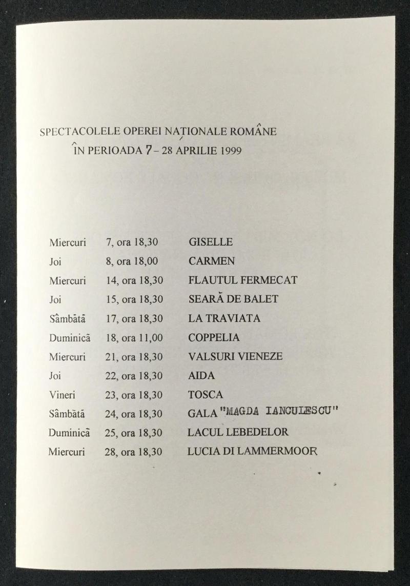 Tonio în Paiațe, 4 apr. 1999 (imaginea 3 din 3)