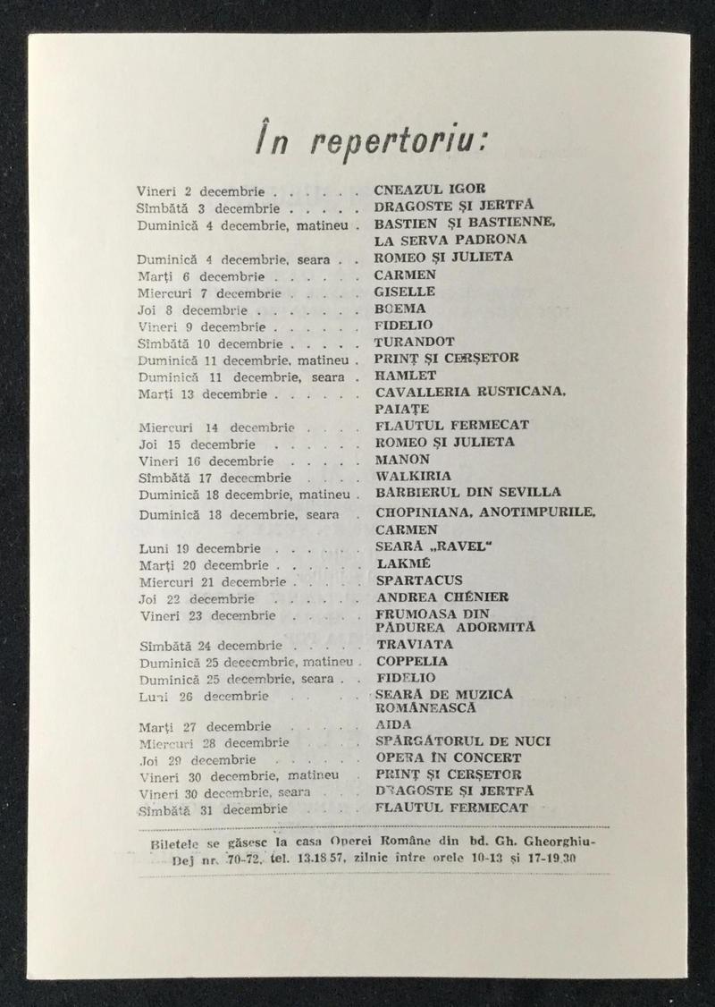 Contele de Luna în Trubadurul, 1 dec. 1977 (imaginea 2 din 2)
