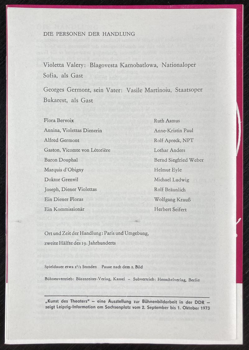 Giorgio Germont în Traviata, 31 aug. 1973 (imaginea 3 din 3)