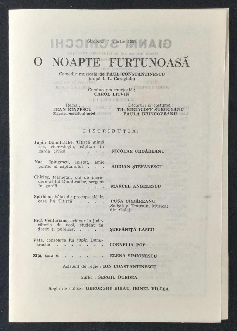 Gianni Schicchi în Gianni Schicchi, 7 mar. 1987 (imaginea 1 din 2)