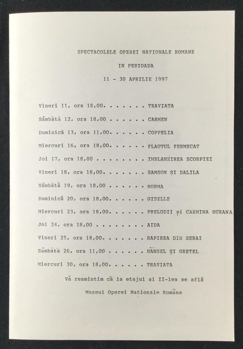 Nabucco în Nabucco, 10 apr. 1997 (imaginea 3 din 3)