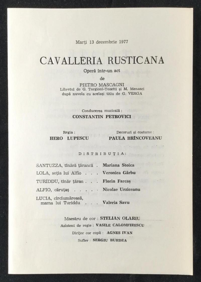 Tonio în Paiațe, 13 dec. 1977 (imaginea 1 din 3)