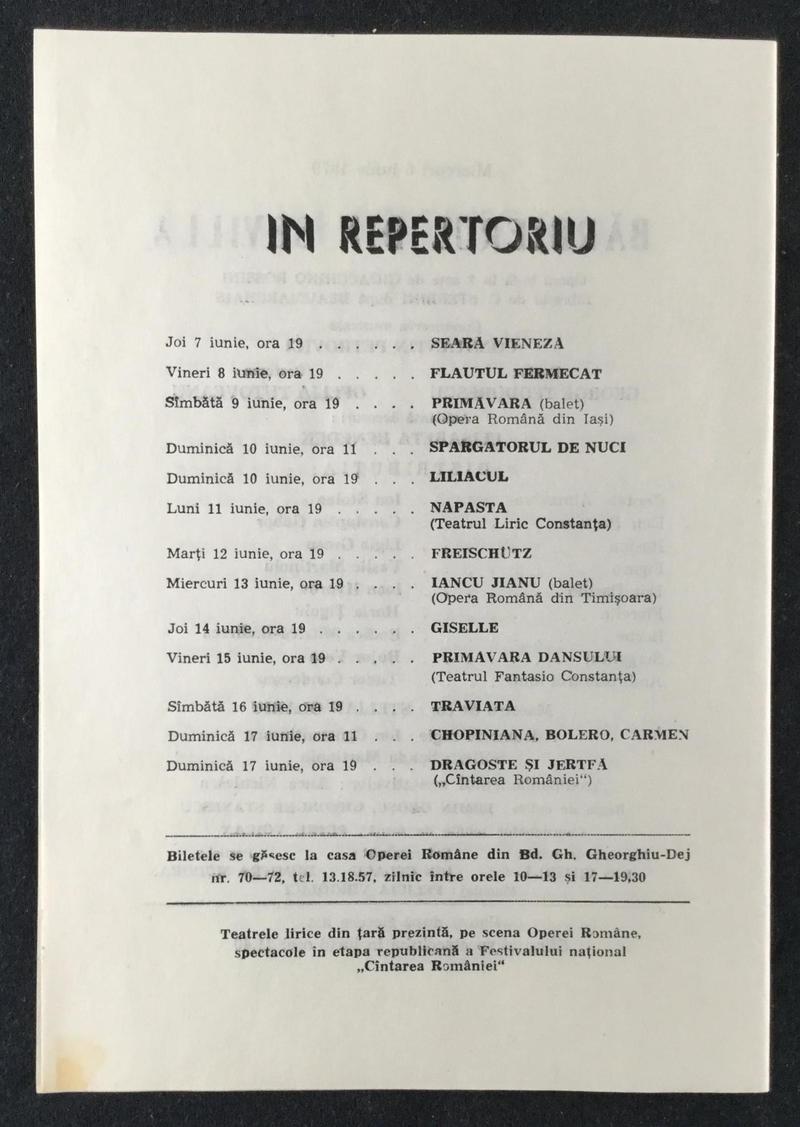 Figaro în Bărbierul din Sevilla, 6 iun. 1979 (imaginea 2 din 2)