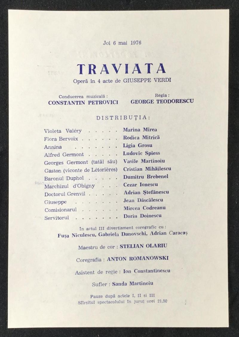 Giorgio Germont în Traviata, 6 mai 1976 (imaginea 1 din 2)