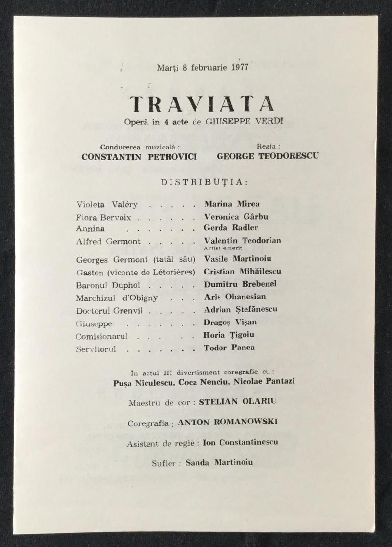 Giorgio Germont în Traviata, 8 feb. 1977 (imaginea 1 din 2)