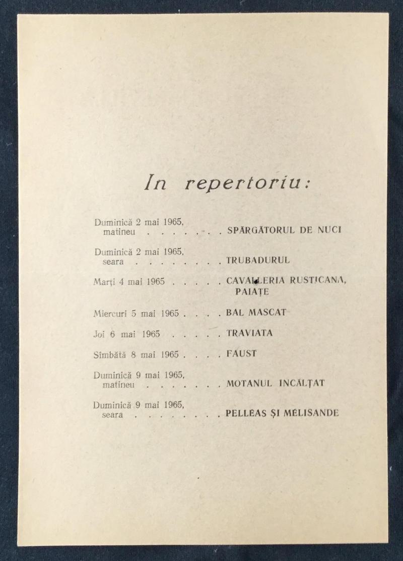 Figaro în Bărbierul din Sevilla, 1 mai 1965 (imaginea 2 din 2)