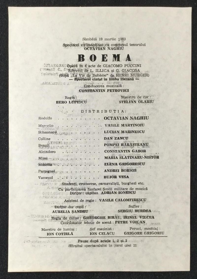 Marcelo în Boema, 19 mar. 1983 (imaginea 1 din 2)