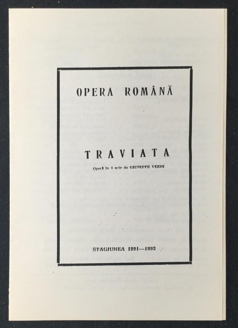 Giorgio Germont în Traviata, 7 feb. 1992 (imaginea 2 din 3)