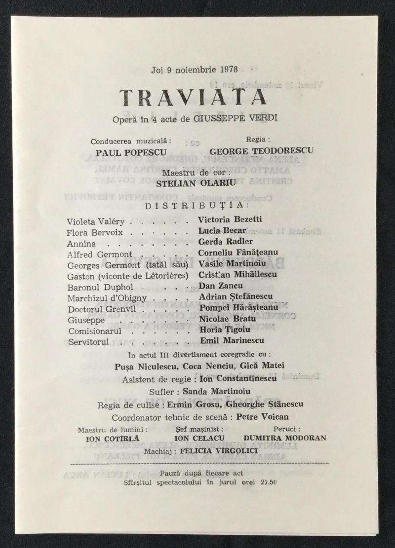 Giorgio Germont în Traviata, 9 nov. 1978 (imaginea 1 din 2)