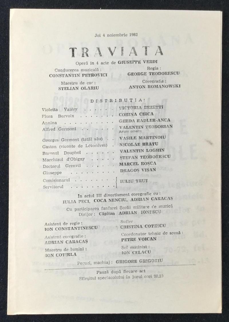 Giorgio Germont în Traviata, 4 nov. 1982 (imaginea 1 din 2)