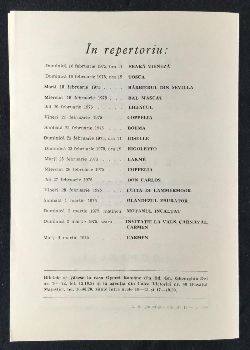 Rodrigo în Don Carlo, 15 feb. 1975 (imaginea 2 din 2)