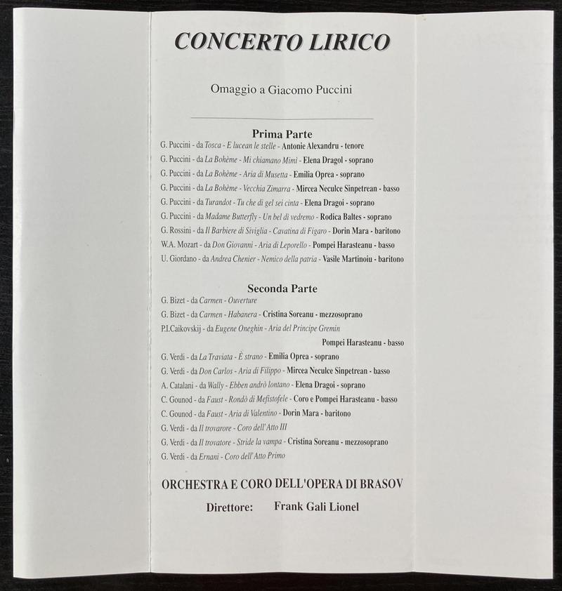 Concert la MonteCatini, 9 oct. 1993 (imaginea 2 din 3)