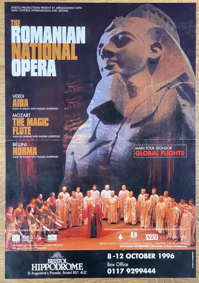 Amonastro în Aida, 12 oct. 1996