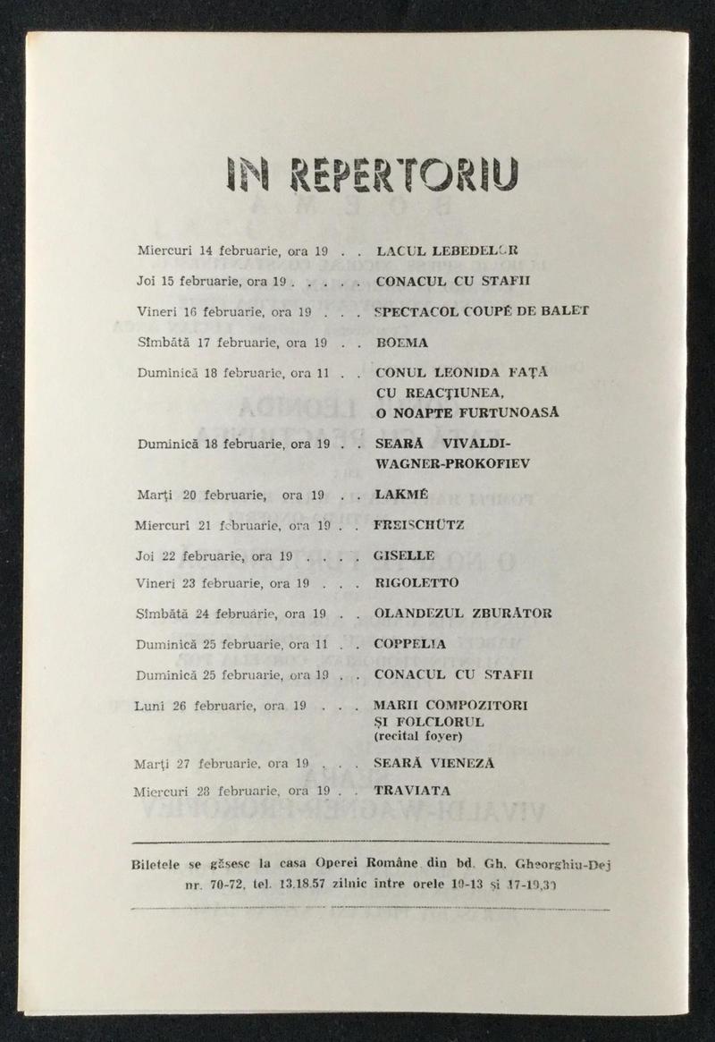 Contele de Luna în Trubadurul, 13 feb. 1979 (imaginea 2 din 2)