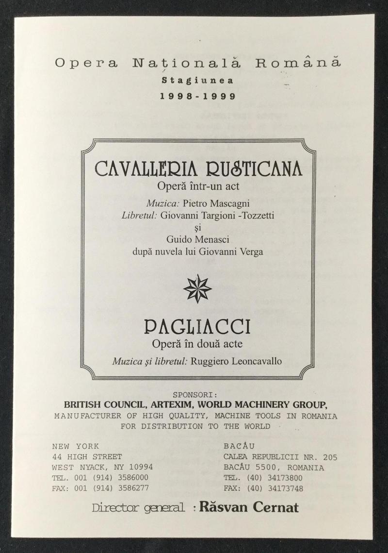 Tonio în Paiațe, 9 ian. 1999 (imaginea 2 din 2)