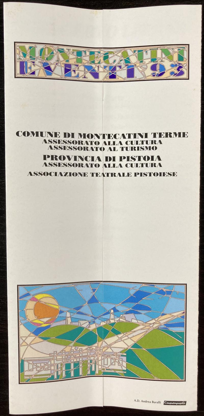 Concert la MonteCatini, 9 oct. 1993 (imaginea 1 din 3)