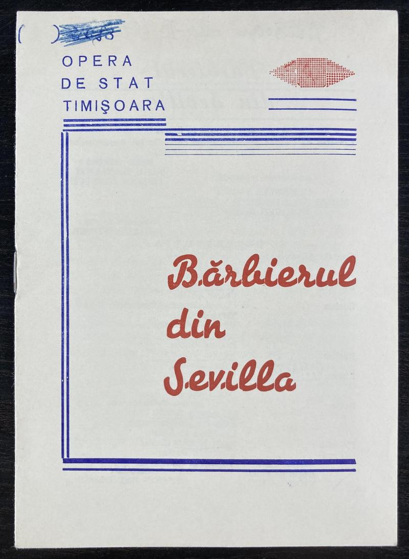 Figaro în Bărbierul din Sevilla, 20 feb. 1976 (imaginea 1 din 2)