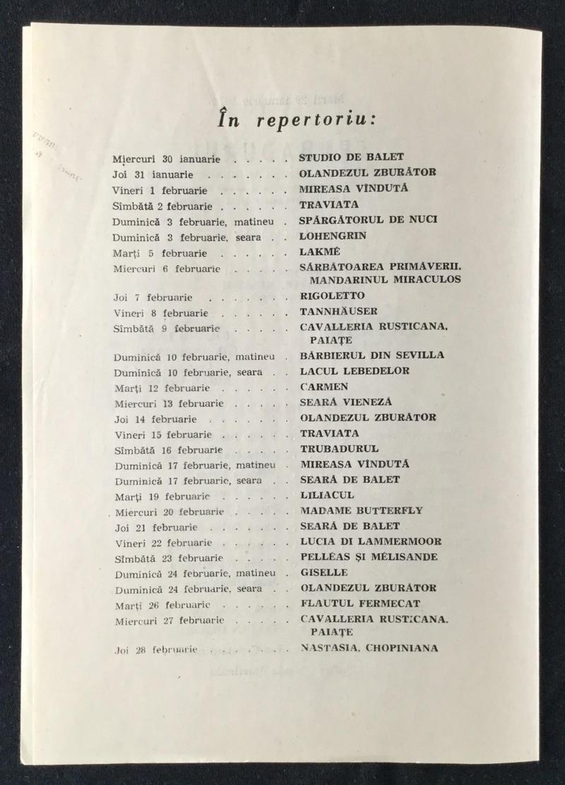 Contele de Luna în Trubadurul, 29 ian. 1974 (imaginea 2 din 2)