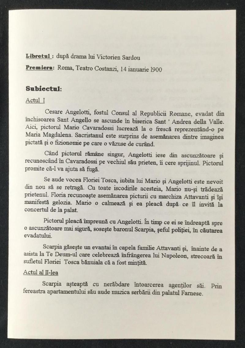 Scarpia în Tosca, 22 feb. 1998 (imaginea 3 din 4)