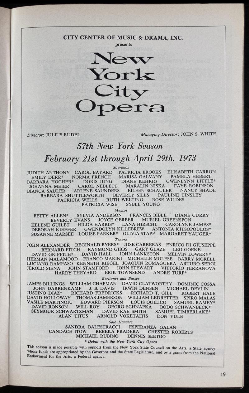 Rigoletto în Rigoletto, 3 mar. 1973 (imaginea 2 din 3)