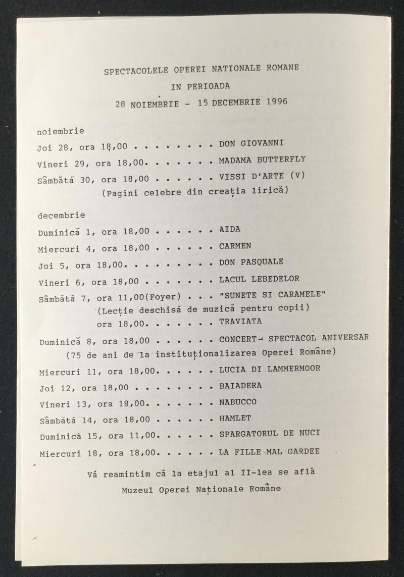 Scarpia în Tosca, 27 nov. 1996 (imaginea 3 din 3)