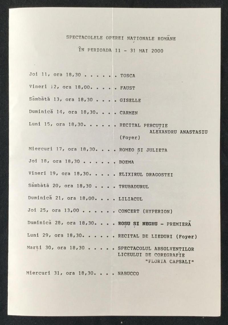 Tonio în Paiațe, 7 mai 2000 (imaginea 3 din 3)