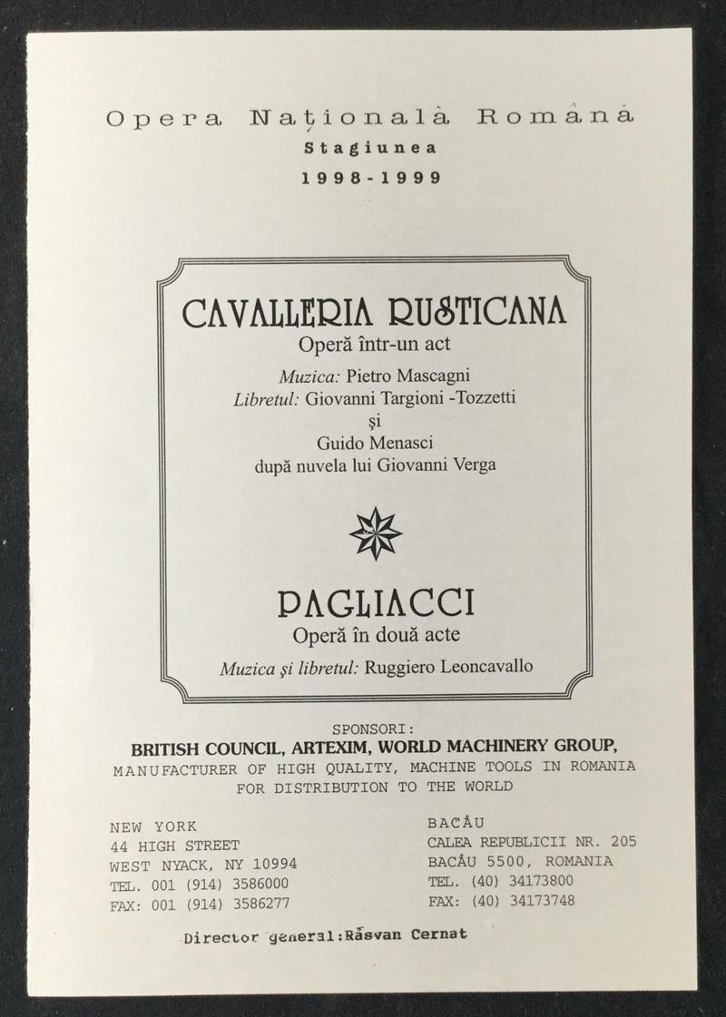 Tonio în Paiațe, 30 dec. 1998 (imaginea 2 din 2)